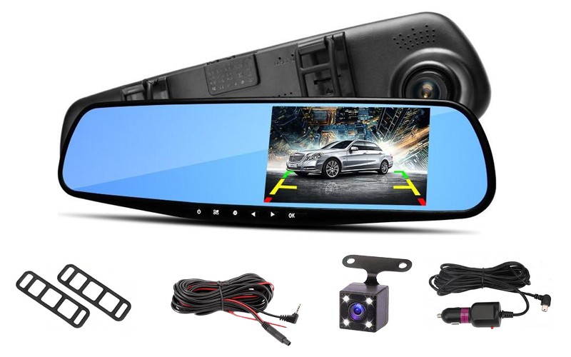 Комплектация видеорегистратора  Vehicle Blackbox DVR Full HD